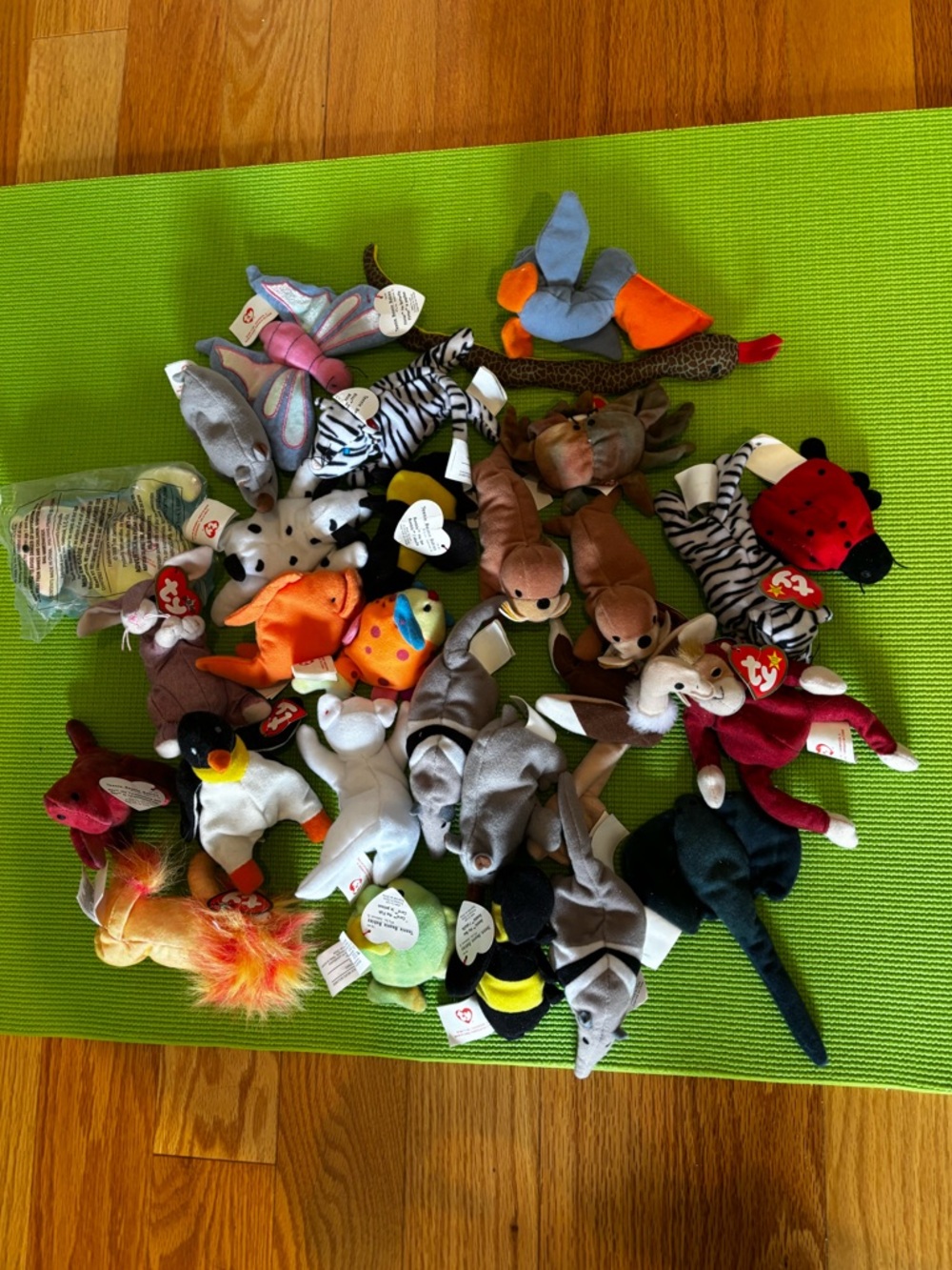 Assorted McDonald’s Beanie Babies Plush Lot - Multi Color
